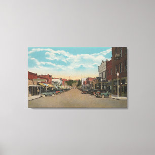 Pullman, WAView von HauptStreetPullman, WA Leinwanddruck