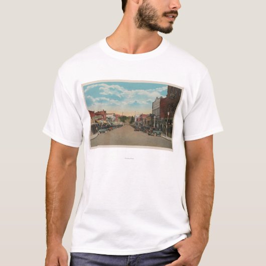 Pullman, WAView von HauptStreetPullman, WA T-Shirt (Vorderseite)