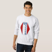 Pullover Asche Mann US SOCCER (Vorne ganz)