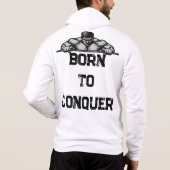 Pullover des vaskulären Powers - Muskelgurt Dumbel (Rückseite)