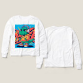 Pullover-Dino (Design Vorderseite & Rückseite)