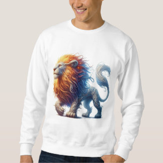 Pullover für Männer mit Löwenprint