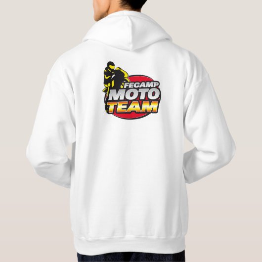 Pullover hat Kapuze (Rückseite)