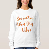 Pullover, Herbst Orangenhemd Sweatshirt (Vorderseite)