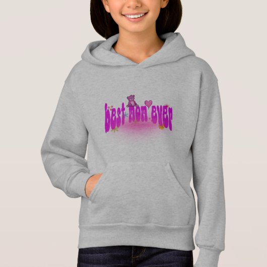 Pullover Hoodie for Kids - Geschenkidee für Mutter (Vorderseite)