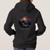 Pullover-Hoodie für Damen Hoodie (Rückseite)