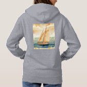 Pullover-Hoodie für Damen Hoodie (Rückseite)
