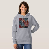 Pullover-Hoodie für Damen Hoodie (Vorne ganz)