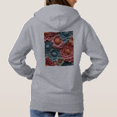 Pullover-Hoodie für Damen Hoodie (Rückseite)