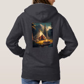Pullover-Hoodie für Damen Hoodie (Rückseite)
