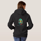 Pullover-Hoodie für Damen Hoodie (Schwarz voll)