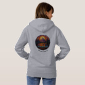 Pullover-Hoodie für Damen Hoodie (Schwarz voll)