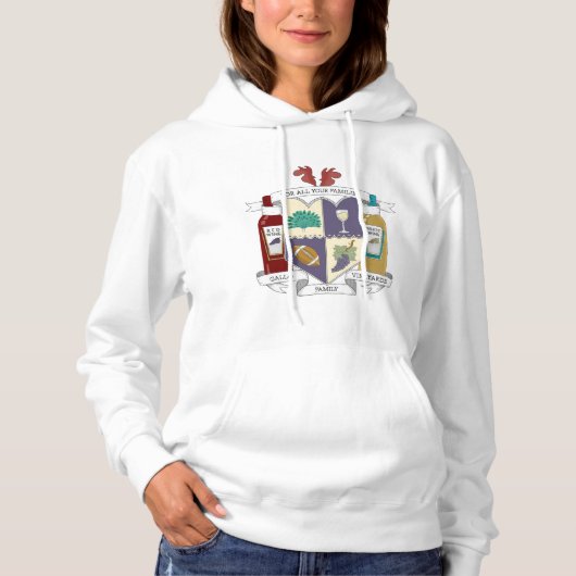 Pullover-Hoodie Hoodie (Vorderseite)