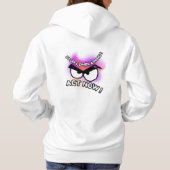 Pullover Hoodie : Jetzt handeln (weiß) (Rückseite)
