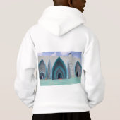 Pullover Hoodie von Kindern mit islamischem Design (Rückseite)