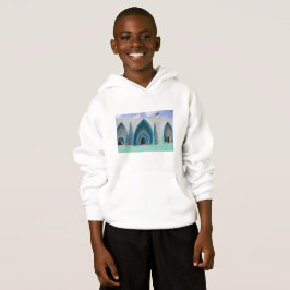 Pullover Hoodie von Kindern mit islamischem Design