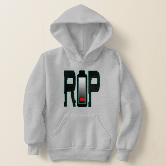 Pullover-Hoodie von RIP Battery Kids Hoodie (Ablage )