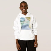 Pullover-Kapuzenpullover für Kinder in stylischem Hoodie (Vorne ganz)