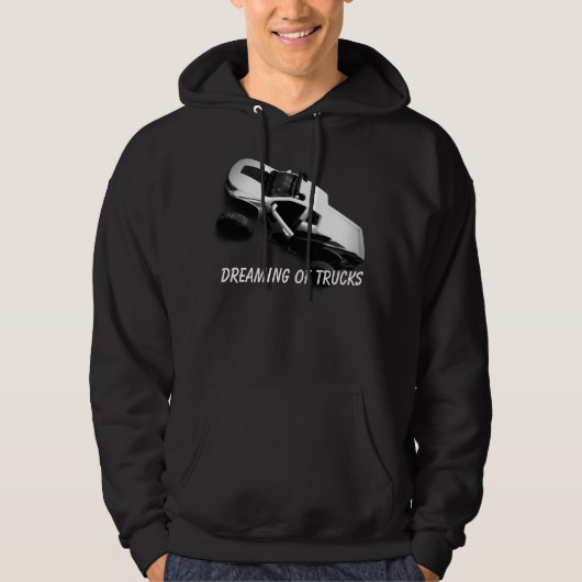 Pullover-Kapuzenpullover für Männer - Trucks Hoodie (Vorderseite)