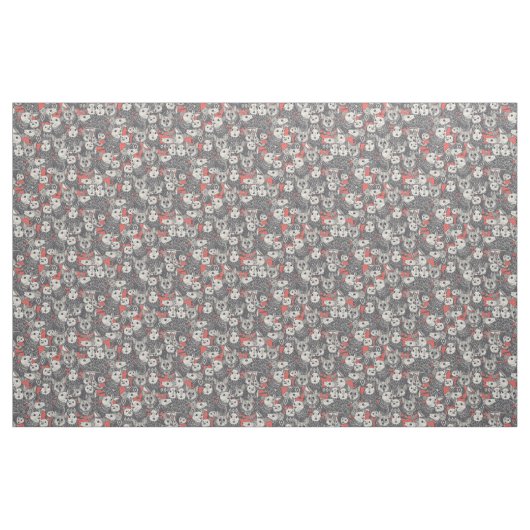 Pullover Mäuse rot Stoff (Yard (91,4 cm))