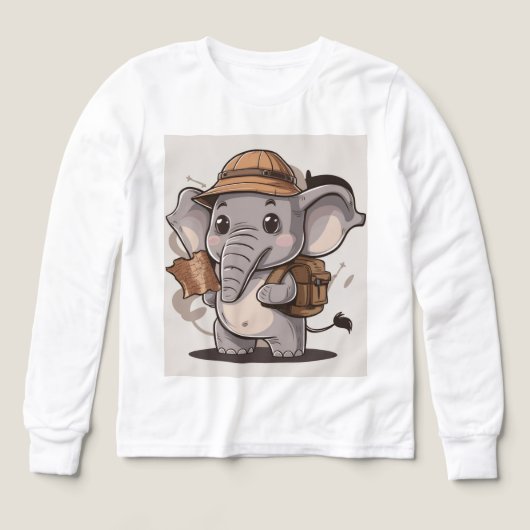 Pullover mir Elefanten-Motiv (Design Vorderseite)