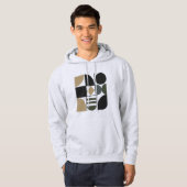 Pullover mit Kapuze und verschiedenen Formen für H (Vorne ganz)