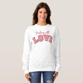 Pullover mit Liebe unterrichten (Vorne ganz)