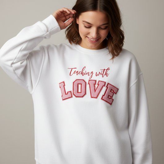 Pullover mit Liebe unterrichten