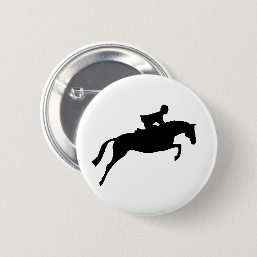 Pullover-PferdeSilhouette Button (Vorne & Hinten)