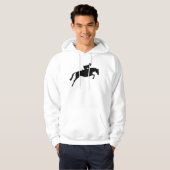 Pullover-PferdeSilhouette Hoodie (Vorne ganz)