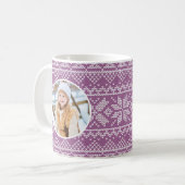 Pullover-Wetter | Feiertagsfoto Kaffeetasse (Vorderseite Links)