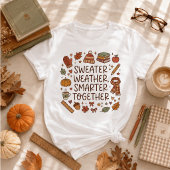 Pullover-Wetter, Gemeinsam Intelligenter Herbst-Le T-Shirt