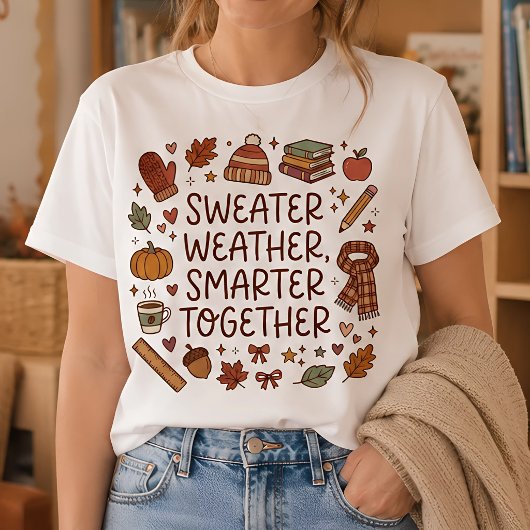 Pullover-Wetter, Gemeinsam Intelligenter Herbst-Le T-Shirt