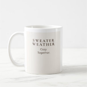 Pullover Wetter Gemütlich Zusammen  Kaffeetasse