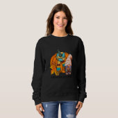 Pullover-Wetter-Grafik Geschenk Sweatshirt (Vorne ganz)