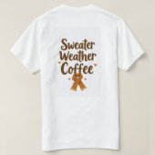 Pullover Wetter Kaffee  (Design Rückseite)