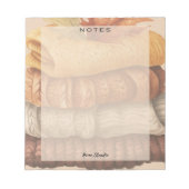 Pullover-Wetter Notizblock (Vorderseite)
