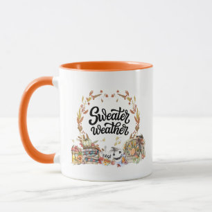 Pullover-Wetter Rustikale Wasserfarben-Illustrat Tasse