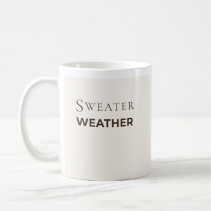 Pullover-Wetter-Tasse   Gemütliche Herbst-Kaffeeta Kaffeetasse