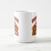 Pullover-Wetter und Touchdowns Herbst-Fußball-Tass Kaffeetasse (Mittel)