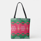 Pullover-Wetter-Weihnachts-Humor-Spaß Tasche (Rückseite)