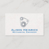 Pullsystem | Mechanische Teile Visitenkarte (Vorderseite)