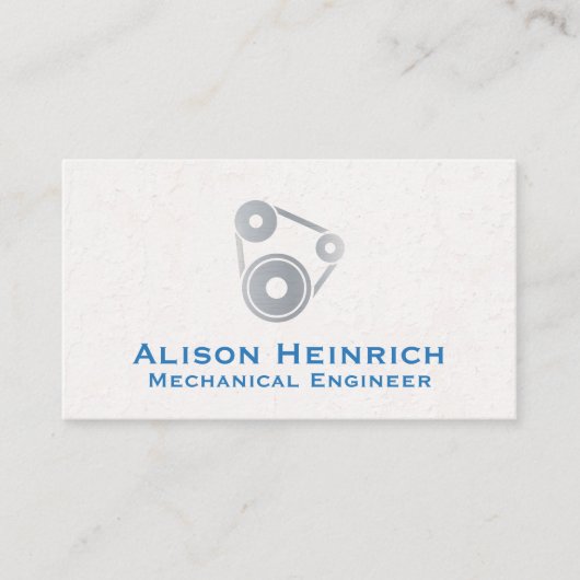 Pullsystem | Mechanische Teile Visitenkarte (Vorderseite)