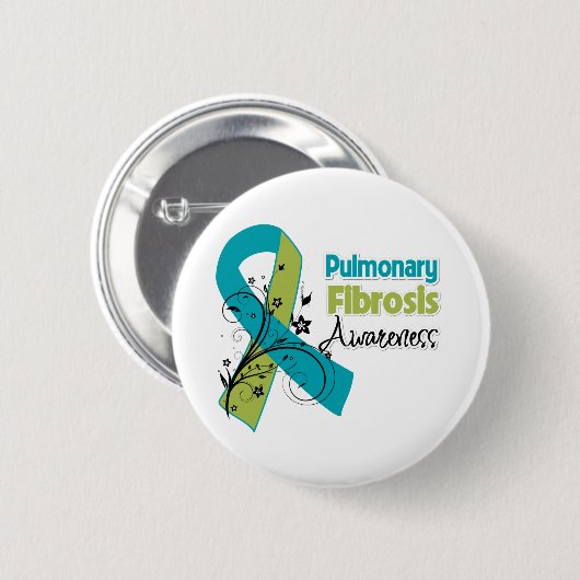 Pulmonale Fibrose Button (Vorne & Hinten)