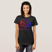 Pulmonale Fibrose Warrior T-Shirt (Vorne ganz)