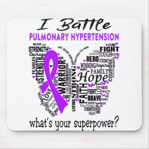 Pulmonale Hypertonie Aufmerksamkeit Monat Band Ges Mousepad