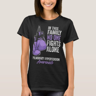 Pulmonale Hypertonie Aufmerksamkeit Monat Periwink T-Shirt