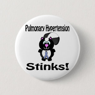 Pulmonale Hypertonie stinkt Skunk Bewusstsein Button