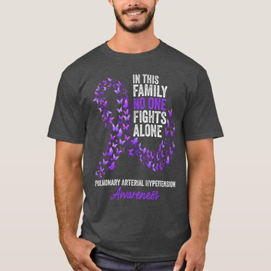 Pulmonary Arterial Hypertension Awareness Month Bu T-Shirt (Vorderseite)
