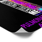 Pulmonary Hypertension Awareness Shirt Christmas G Poster (Ecke)